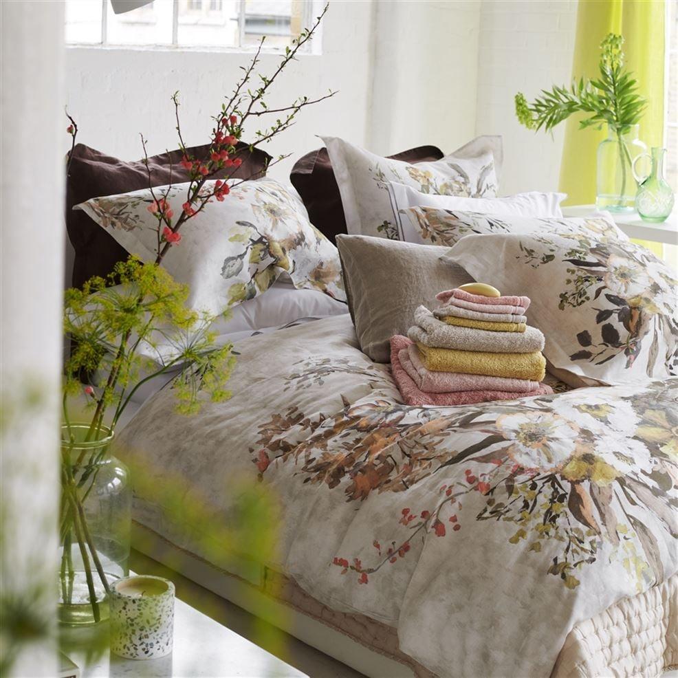 Designers Guild Margaretta Sepia Bedding
