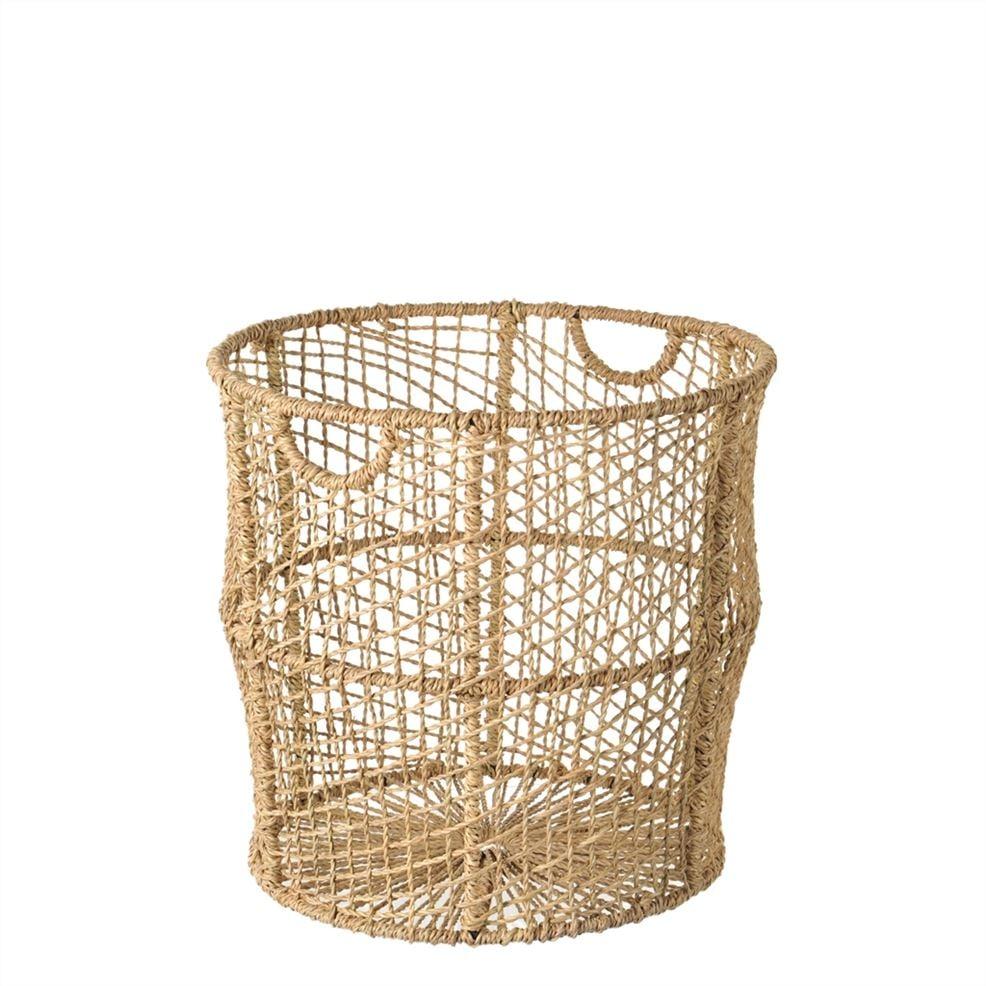 designers guild Medium Palm Leaf Laundry Basket