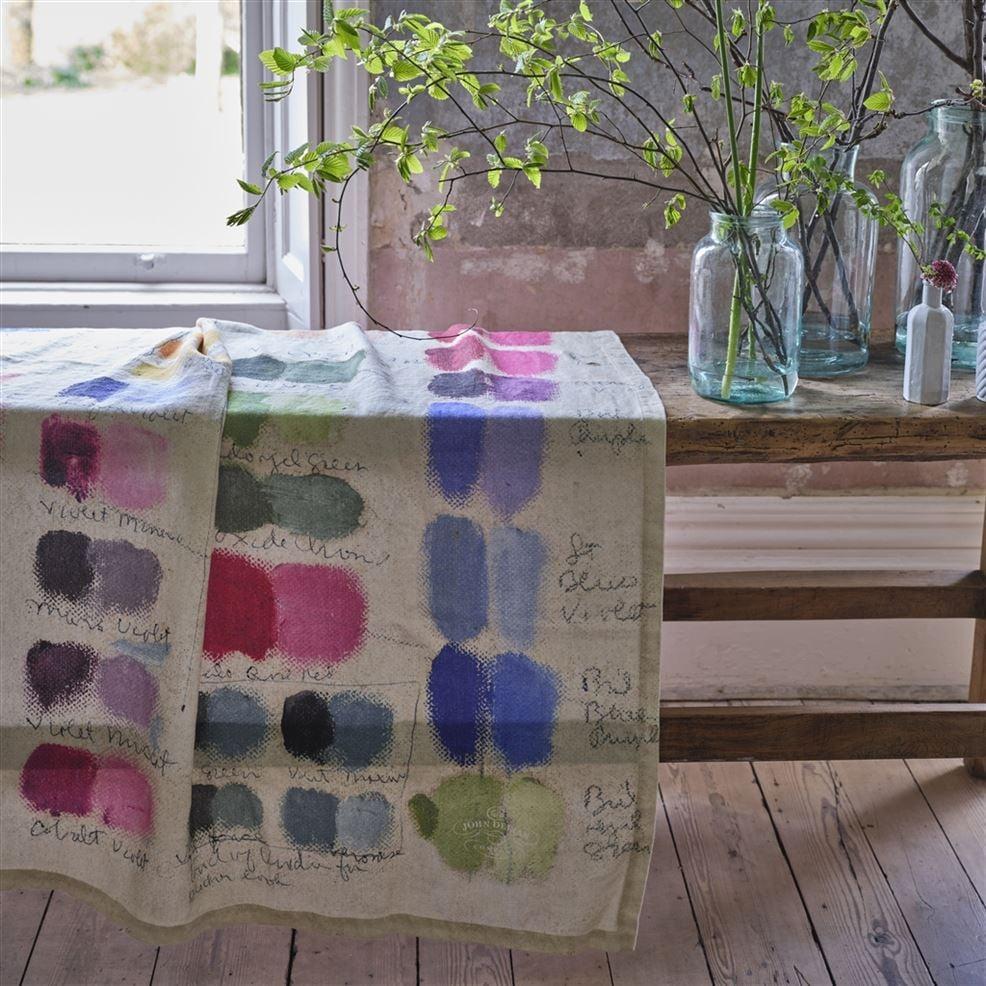 Designers Guild Mixed Tones Canvas Throw