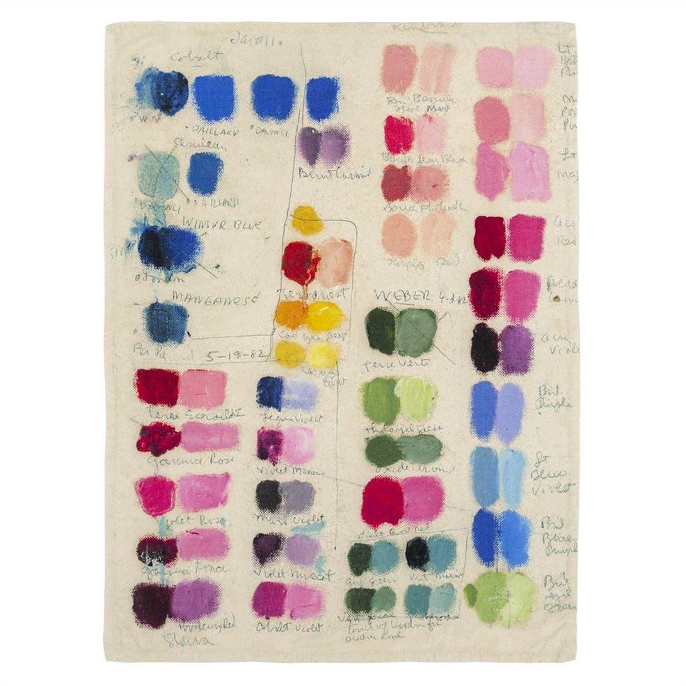 designers guild Mixed Tones Canvas Throw