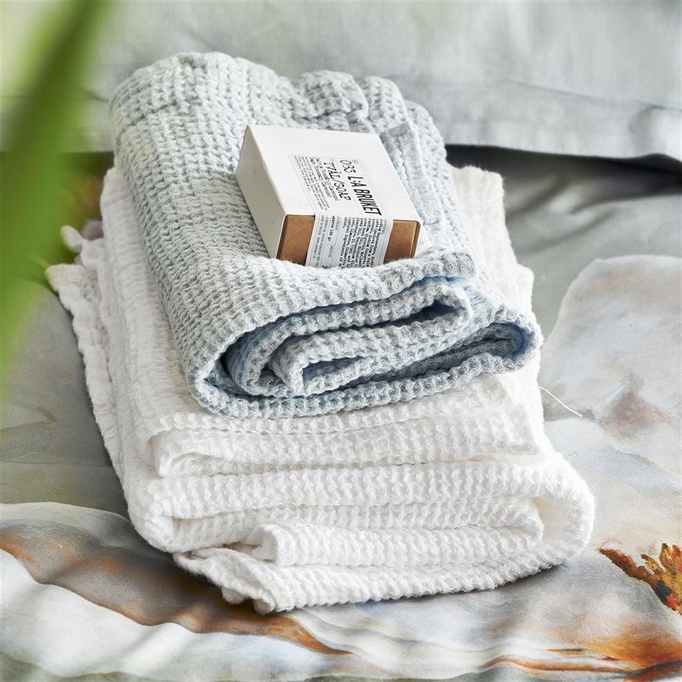 Designers Guild Moselle Alabaster Towels