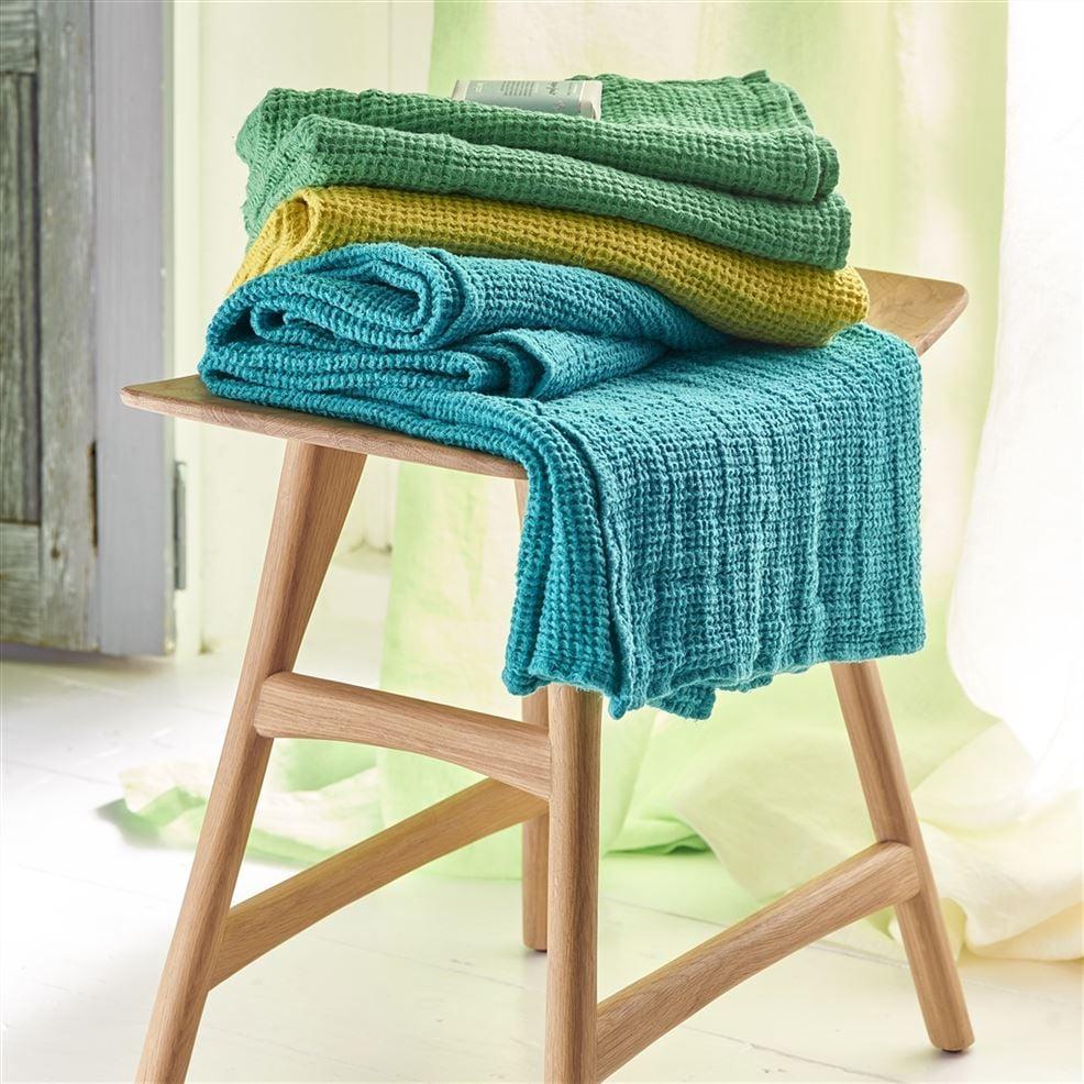 Designers Guild Moselle Azure Towel