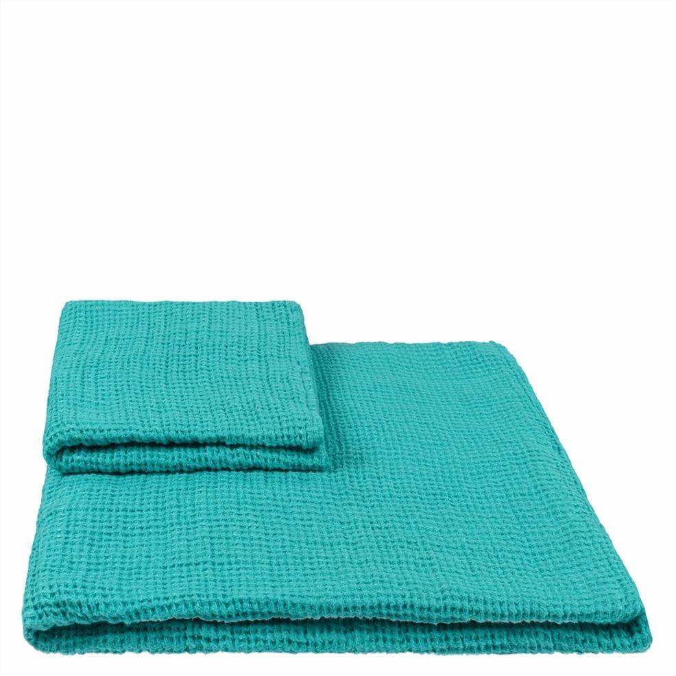 designers guild Moselle Azure Towel
