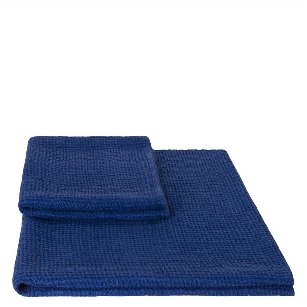 designers guild Moselle Cobalt Towels