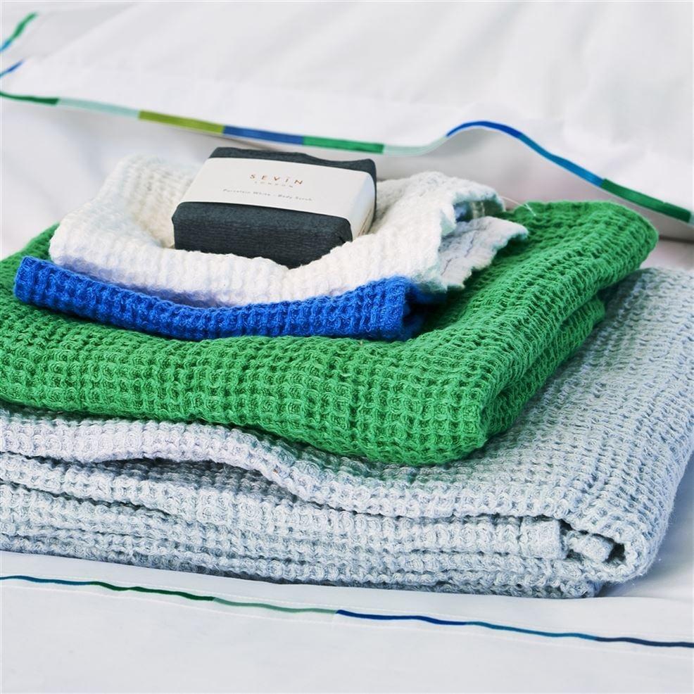 Designers Guild Moselle Emerald Towels