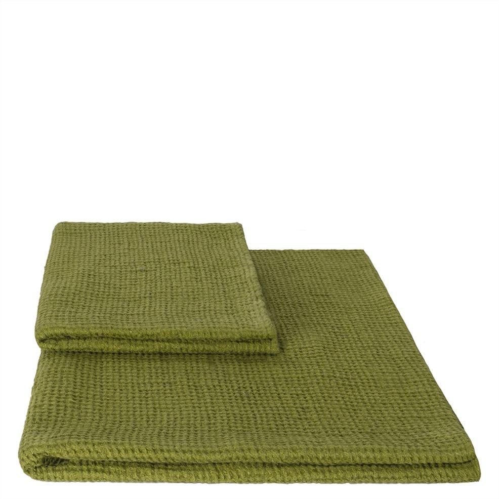 designers guild Moselle Olive Towels
