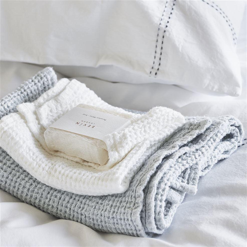 Designers Guild Moselle Sky Towels