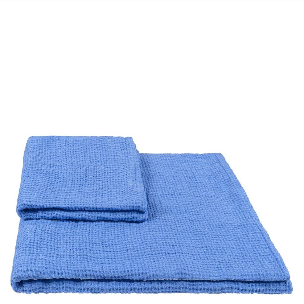 designers guild Moselle Ultramarine Towels