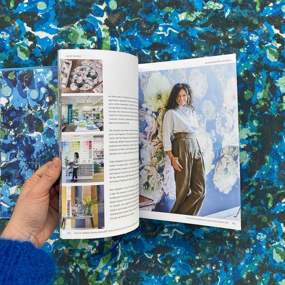 Designers Guild "Out Of The Blue" By Tricia Guild