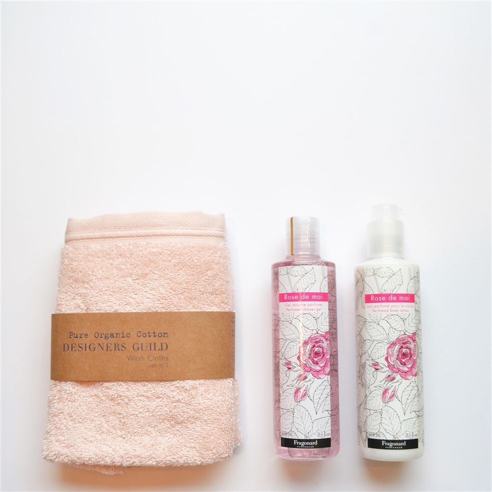 designers guild Pale Rose Bath and Body Gift Set