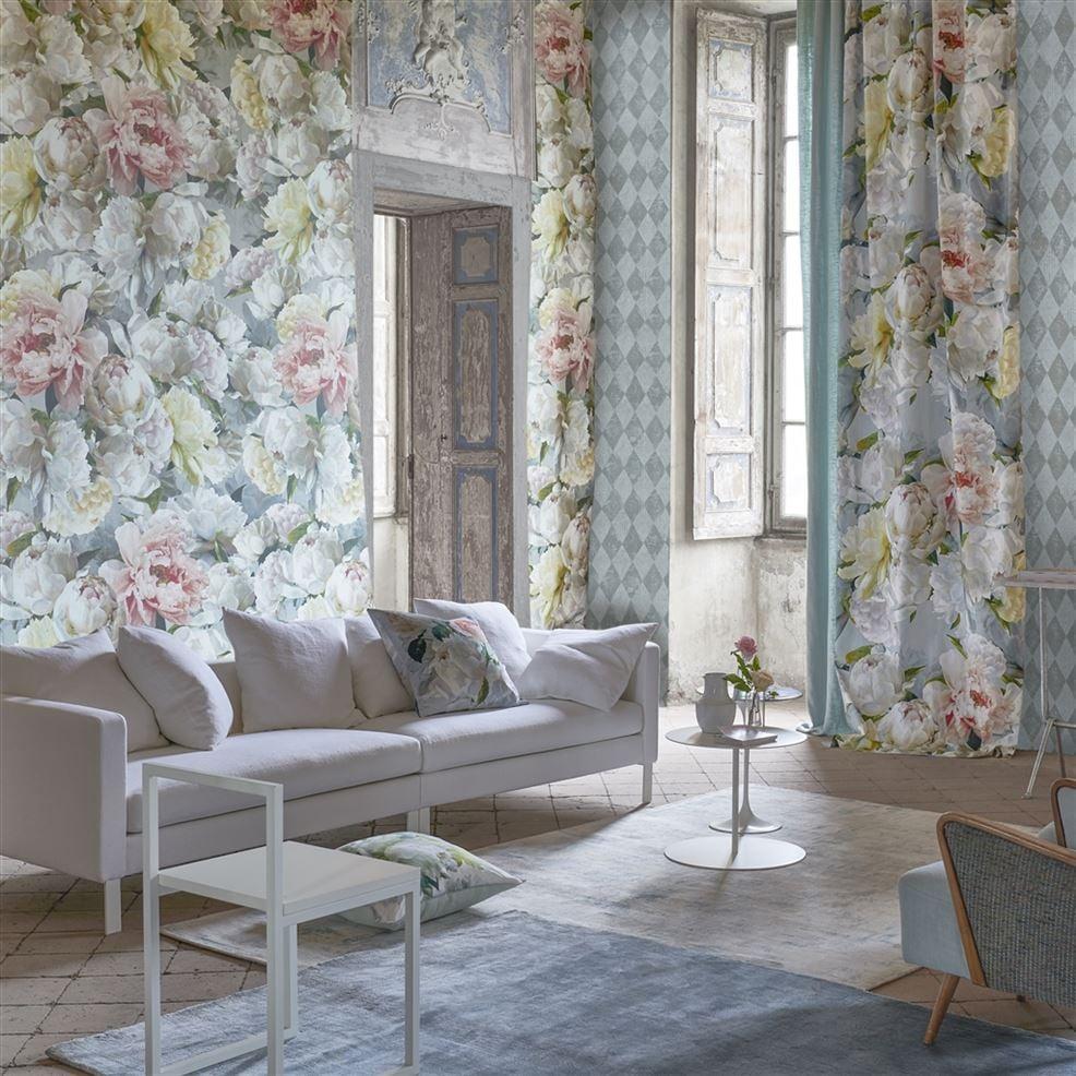 Designers Guild Peonia Grande Zinc