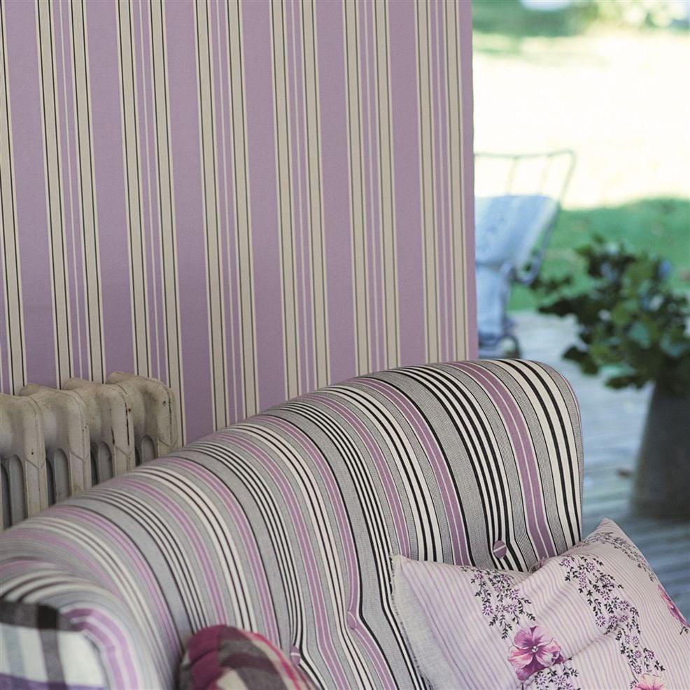 Designers Guild Pinstripe - Lapis