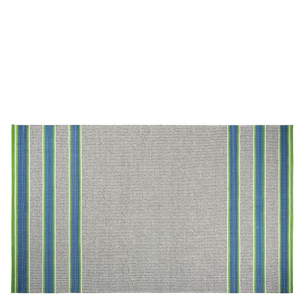 designers guild Pompano Cobalt Outdoor Rug