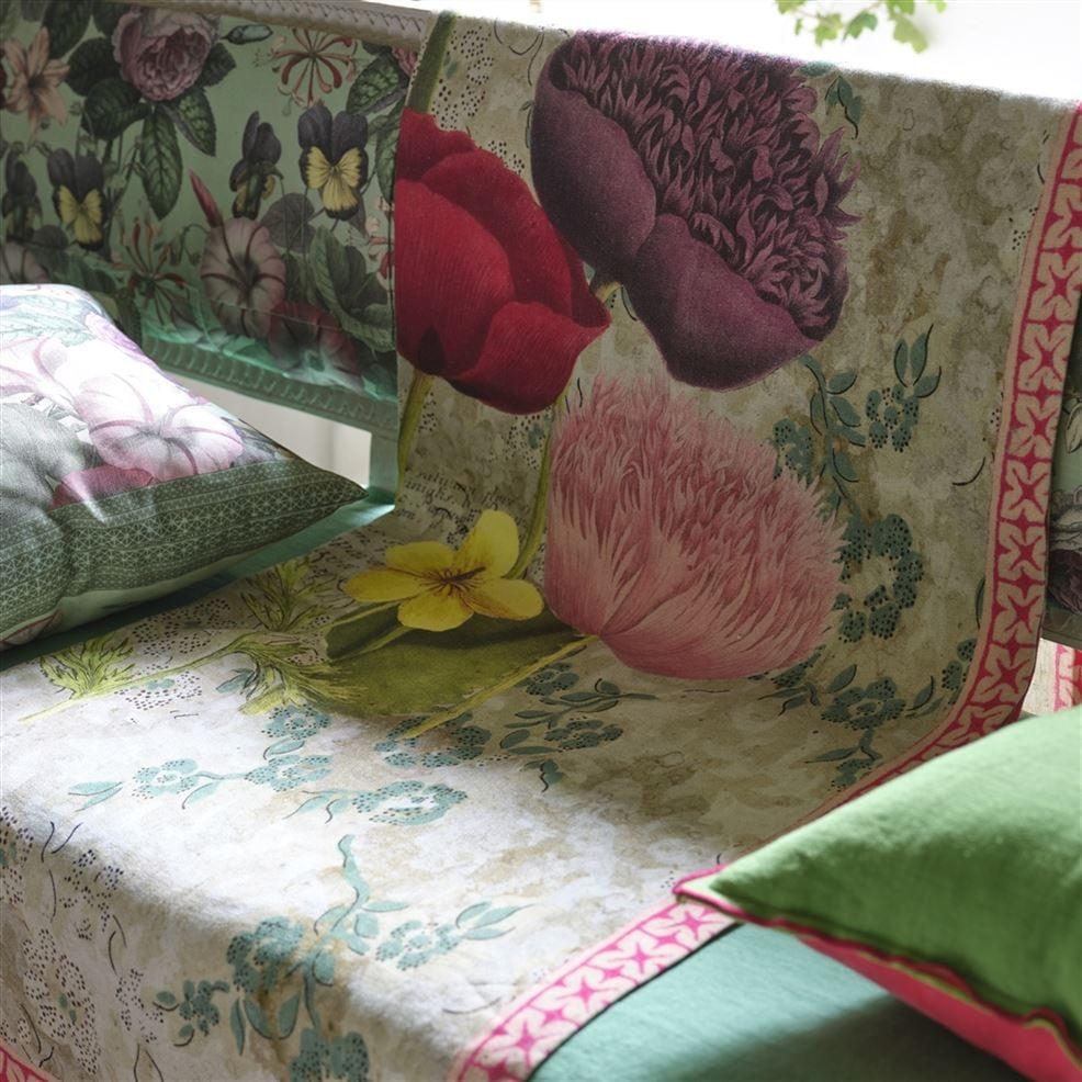 Designers Guild Poppy Study Violet Throw