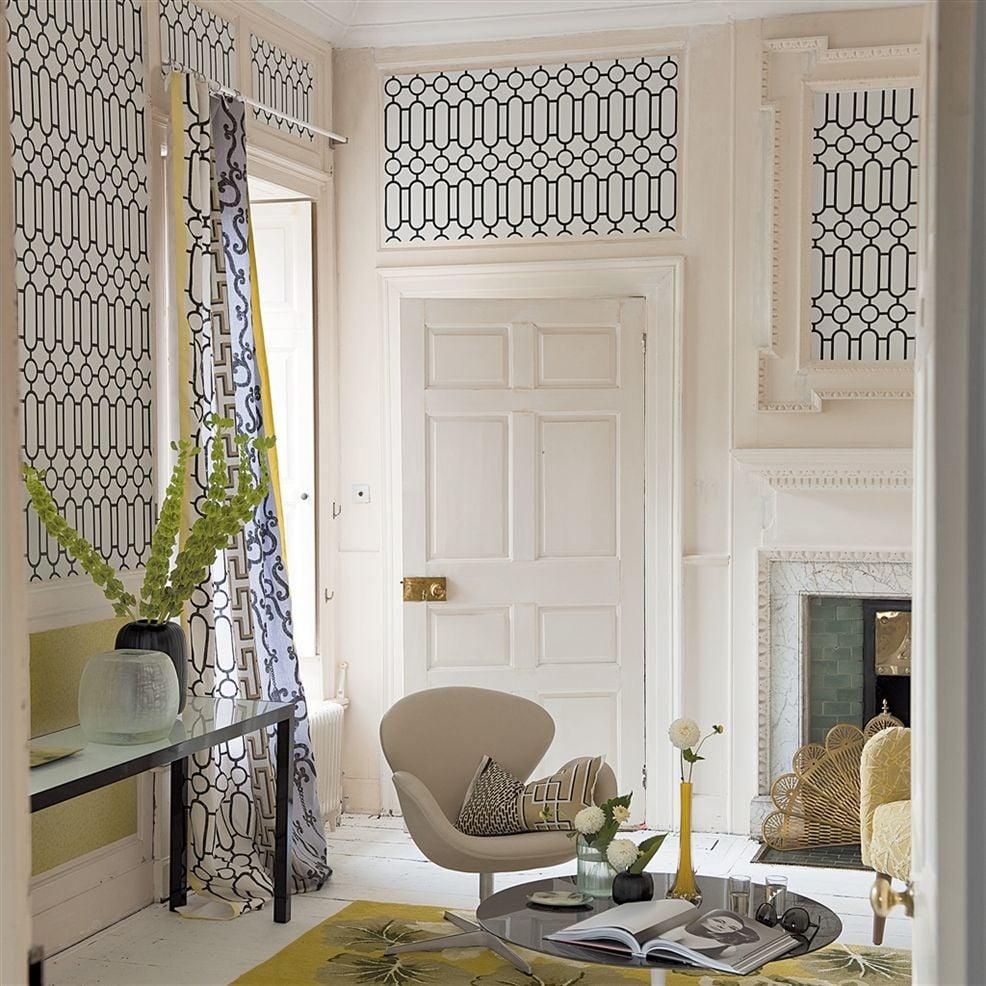 Designers Guild Porden - Black And White