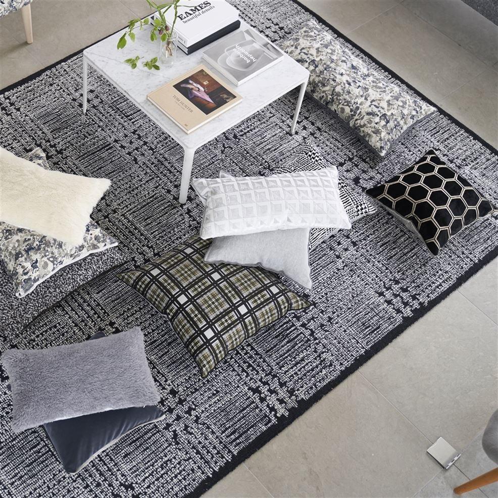 Designers Guild Queluz Noir Rug