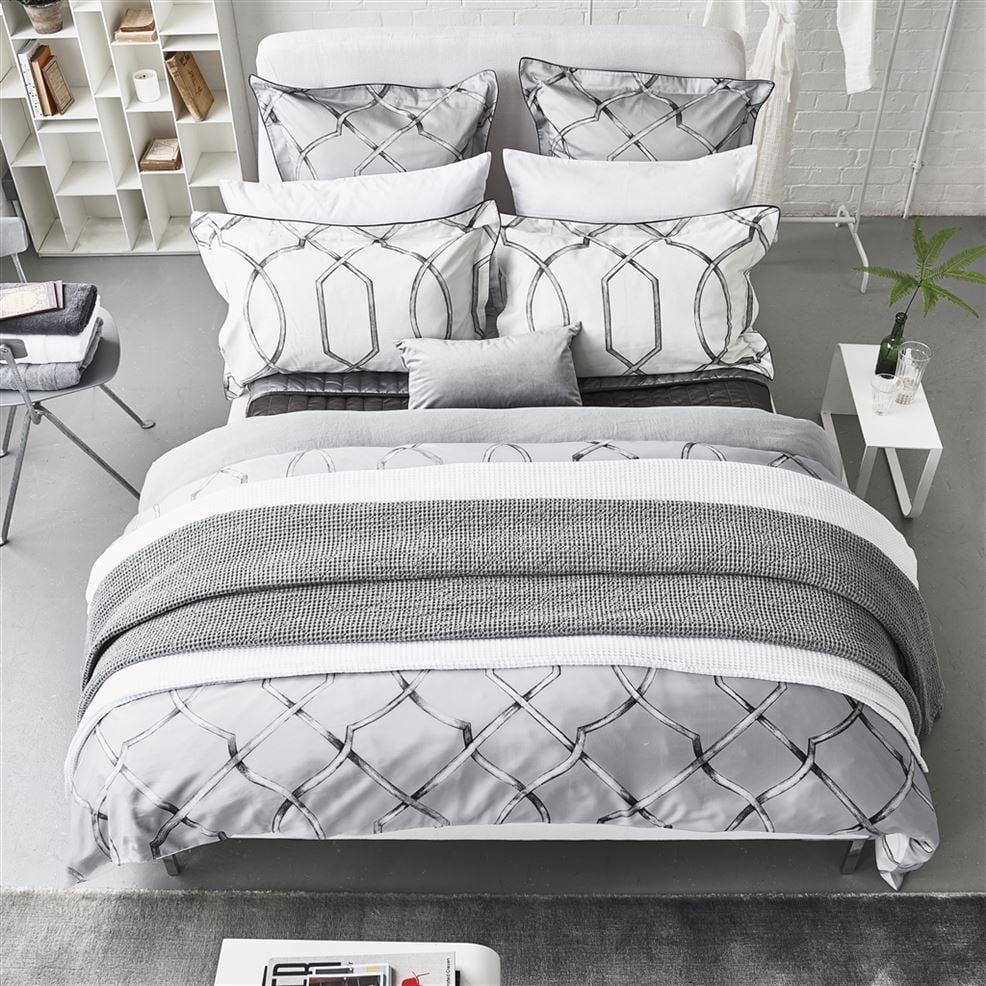 Designers Guild Rabeschi Slate Bed Linen