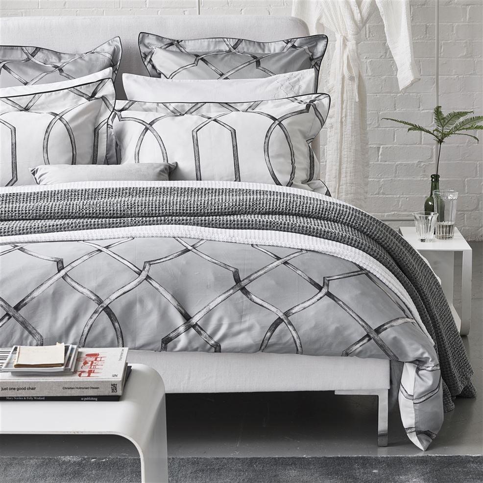 Designers Guild Rabeschi Slate Bed Linen