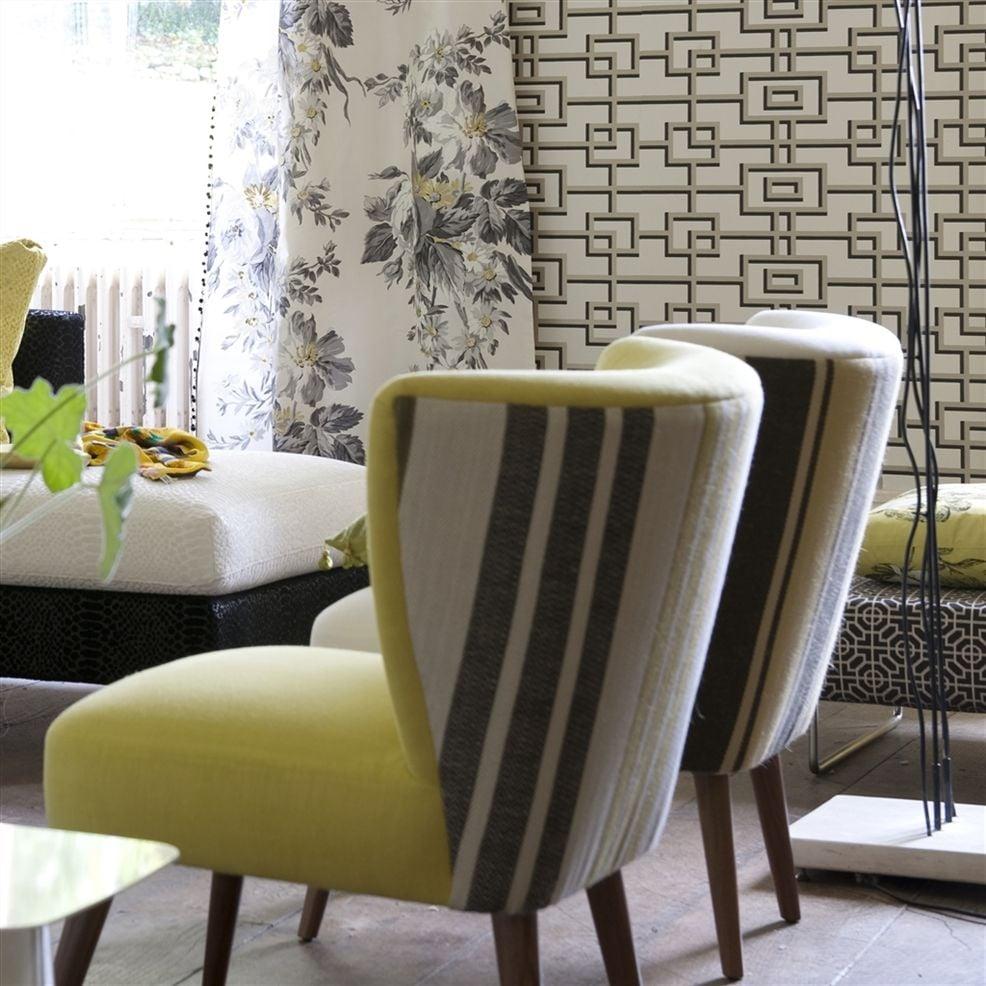 Designers Guild Rheinsberg - Noir