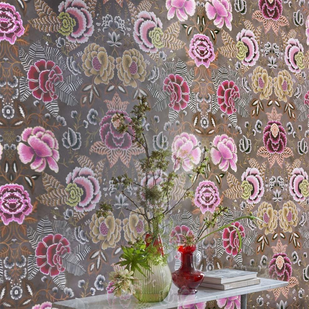 Designers Guild Rose De Damas Cranberry