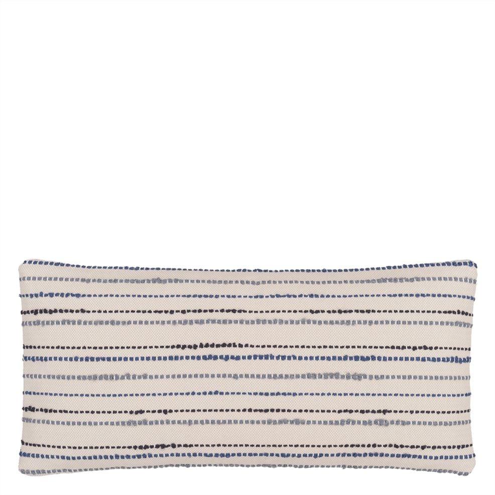 Designers Guild Saldes Indigo Outdoor Cushion