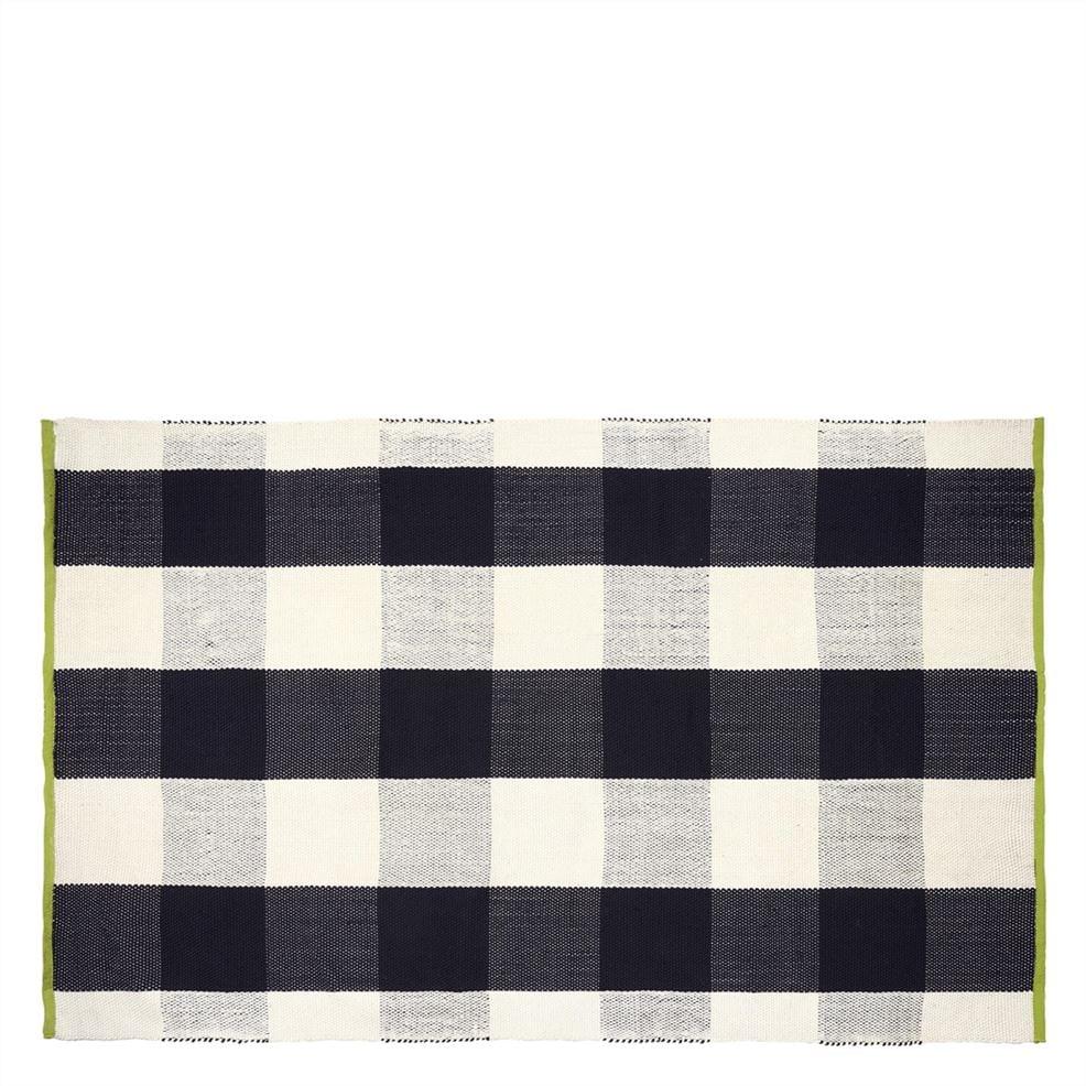 designers guild Saliya Noir Outdoor Rug