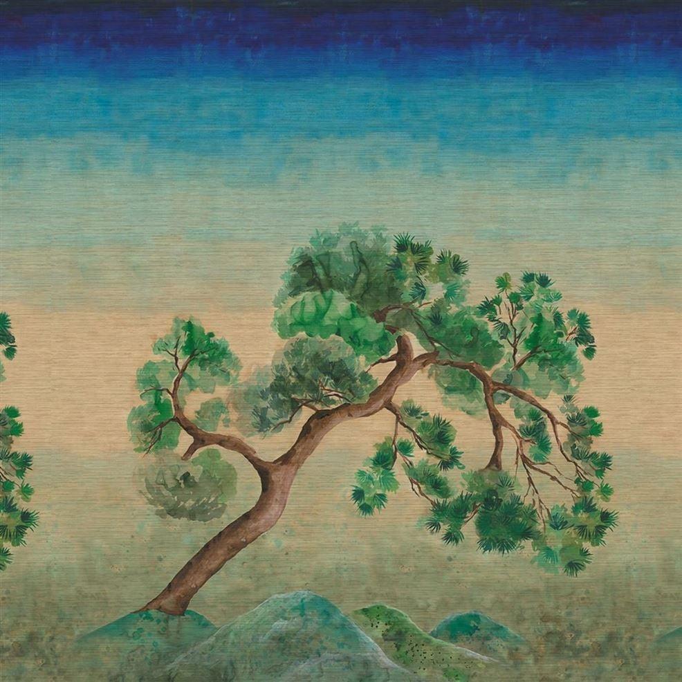 designers guild Scene D Arbre Grasscloth Elm