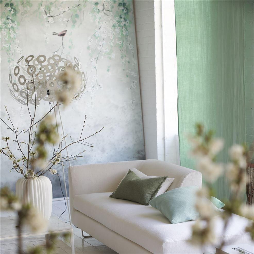 Designers Guild Shinsha Scene 1 Celadon
