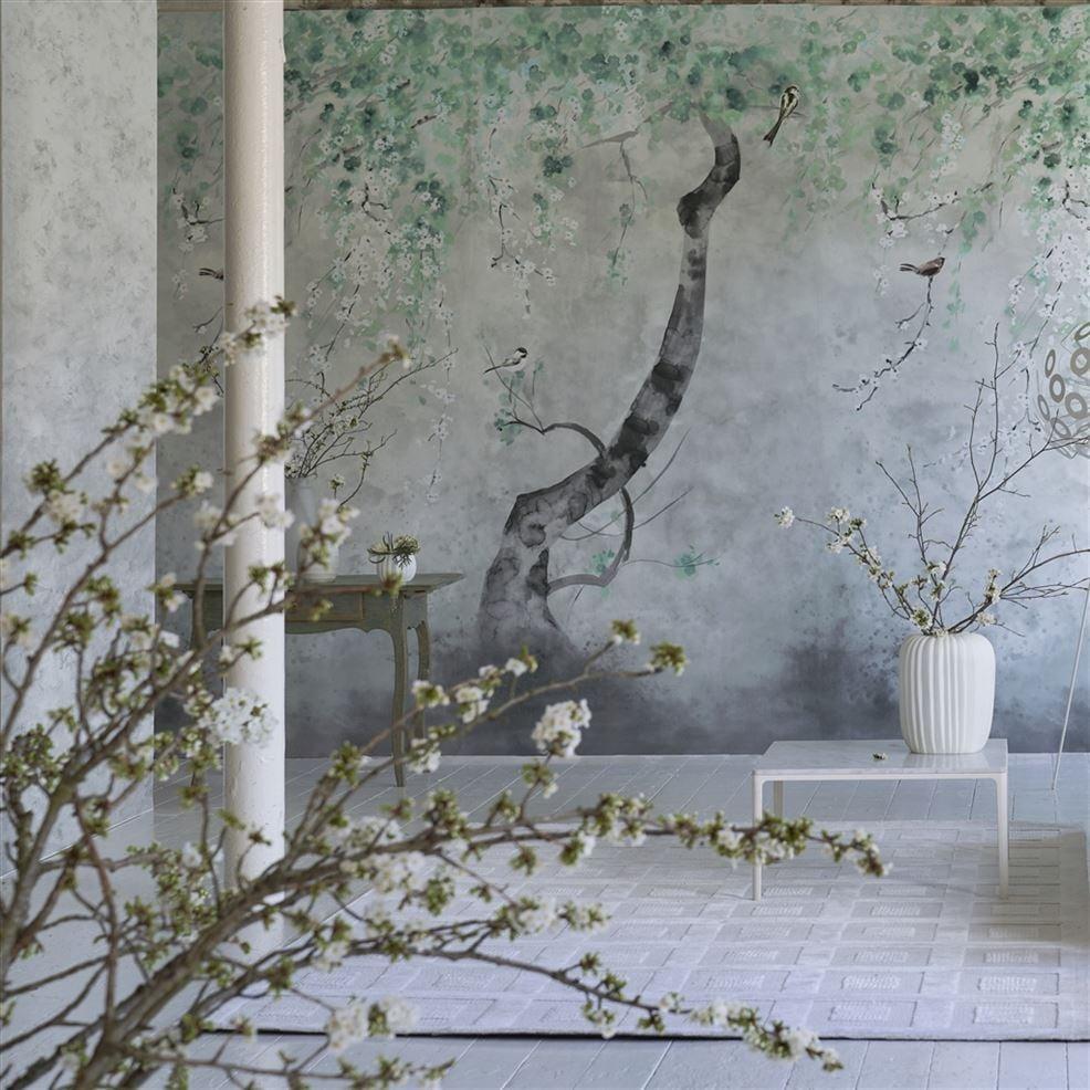 Designers Guild Shinsha Scene 1 Celadon