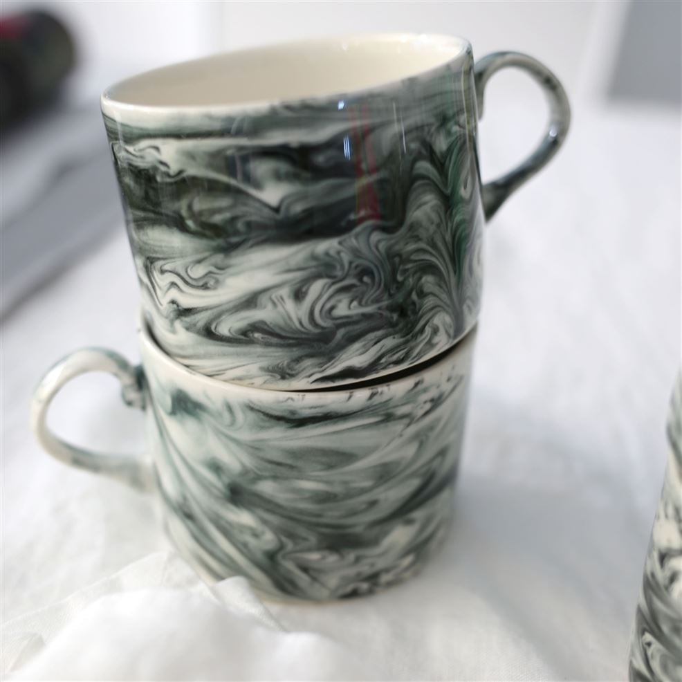 Designers Guild Slick & Sleet Noir Mug