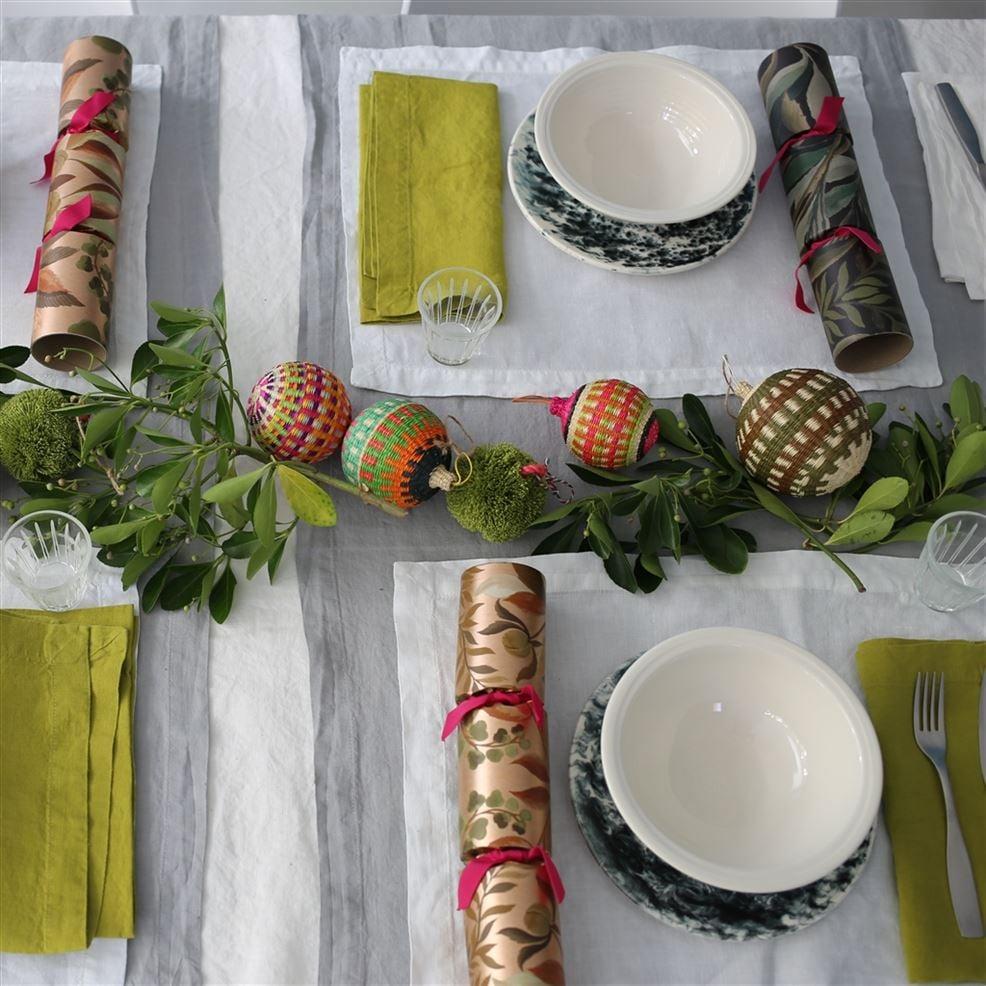 Designers Guild Slick & Sleet Noir Salad Plate