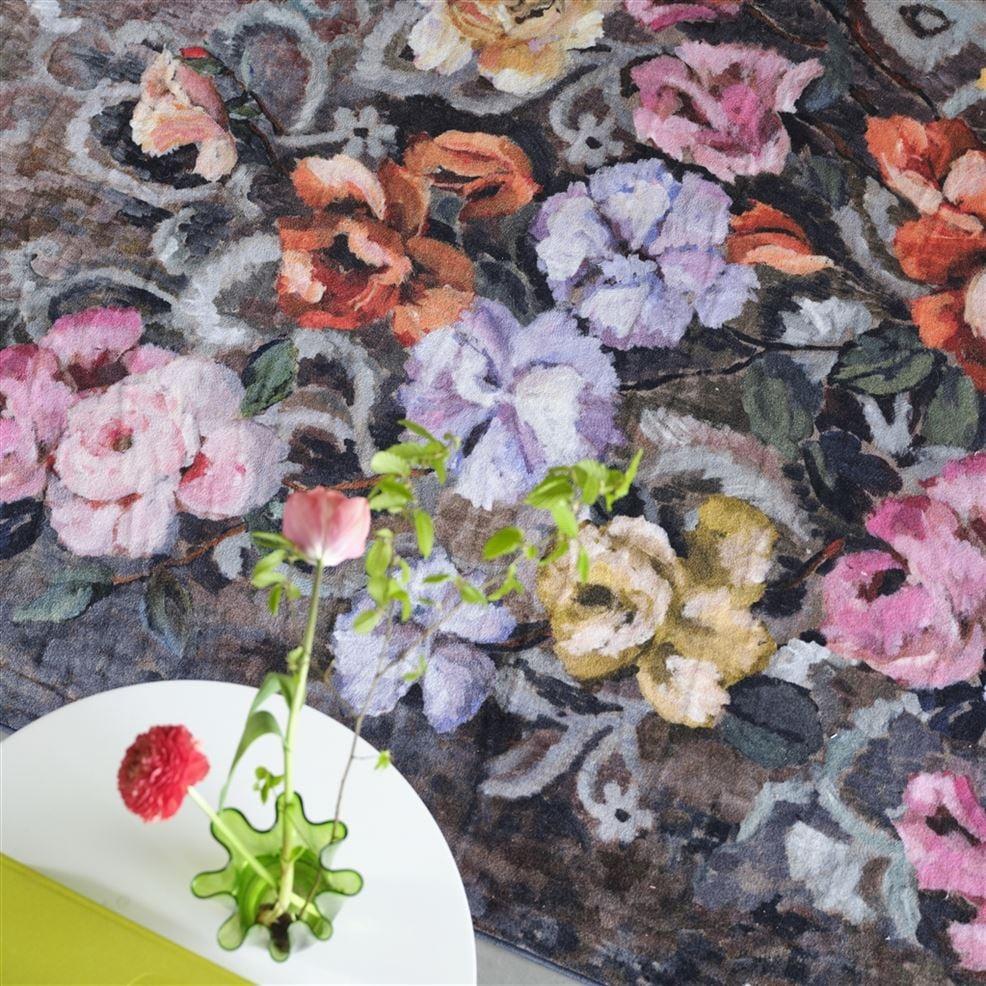 Designers Guild Tapestry Flower Damson Rug