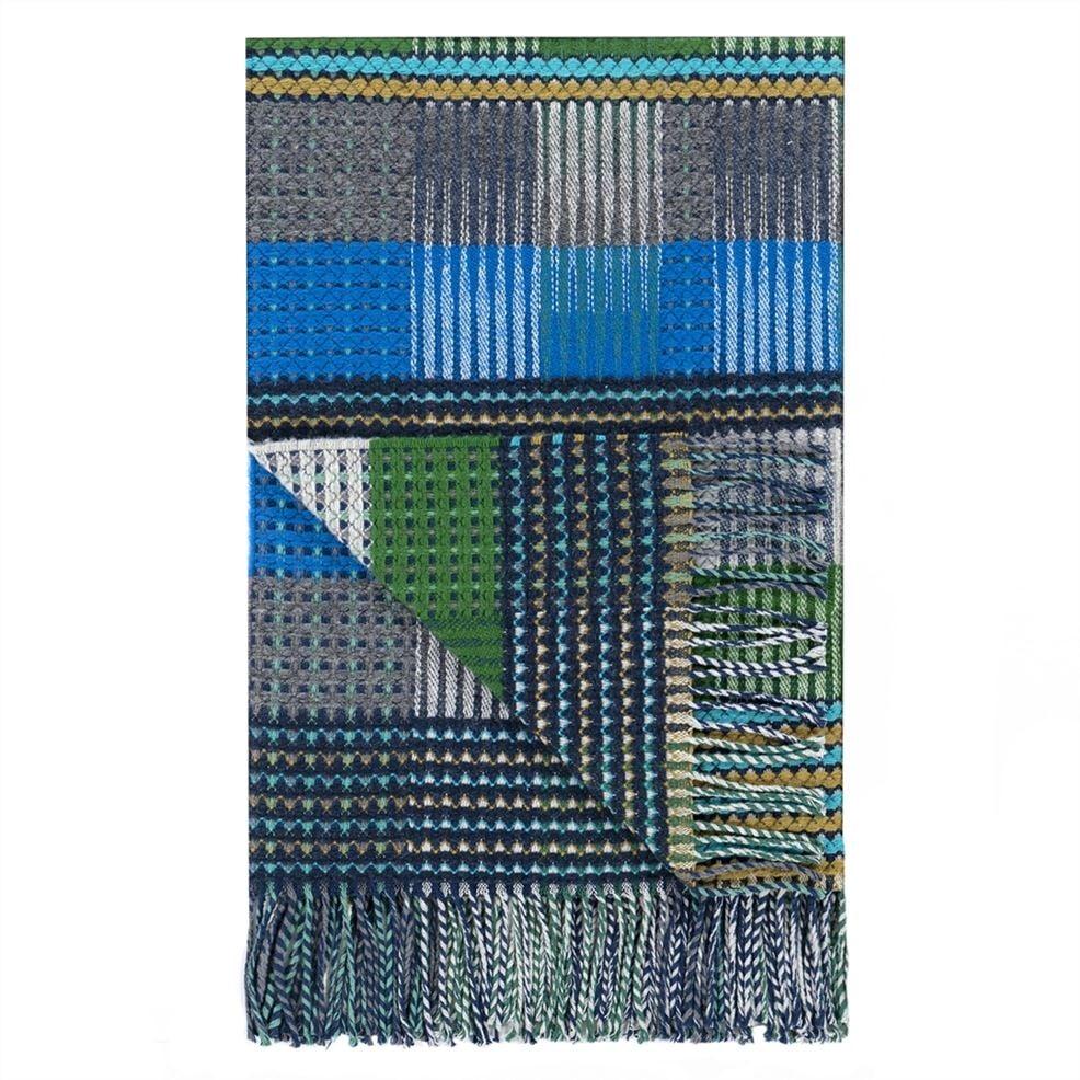 designers guild Tasara Cobalt Throw