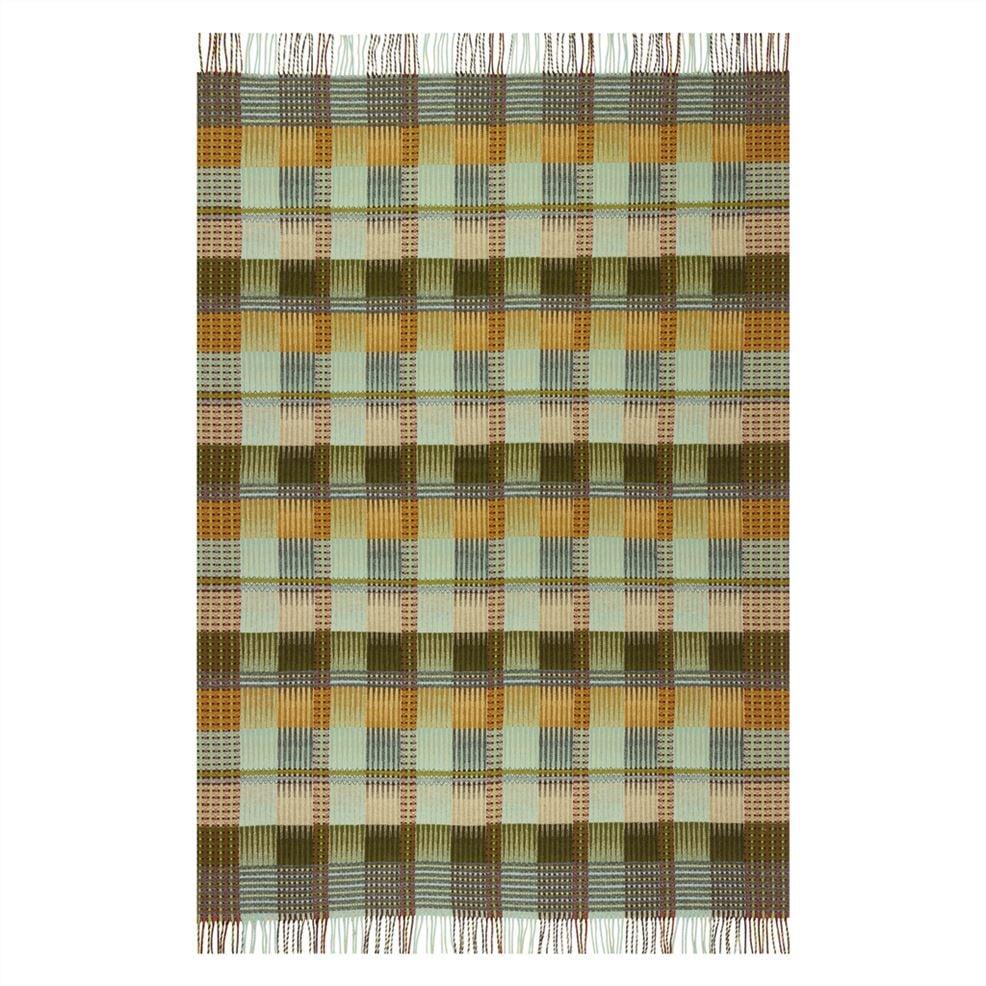 Designers Guild Tasara Ochre Woven Throw
