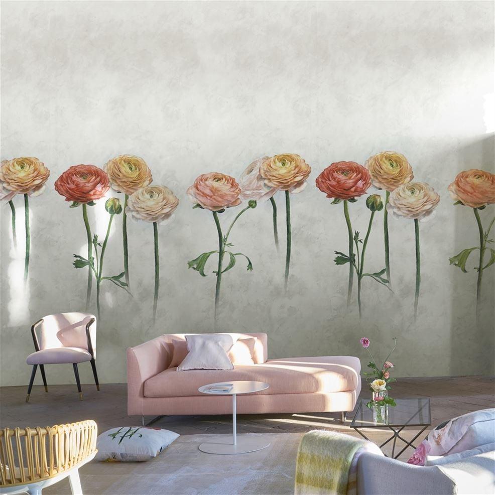 Designers Guild Tourangelle Scene 2 Peony