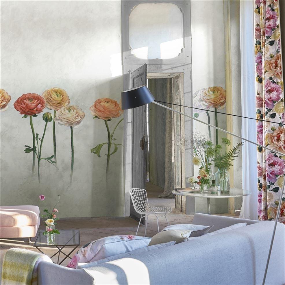 Designers Guild Tourangelle Scene 2 Peony