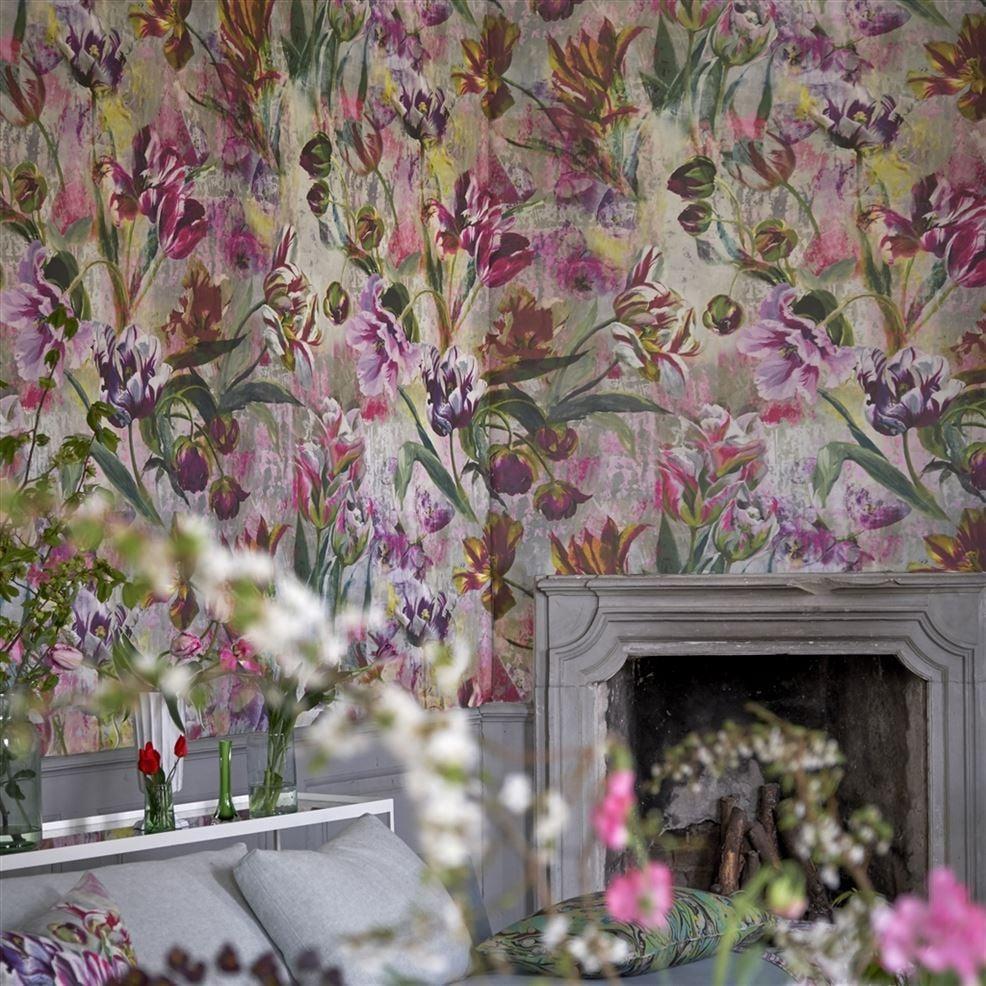 Designers Guild Tulipa Stellata Fuchsia