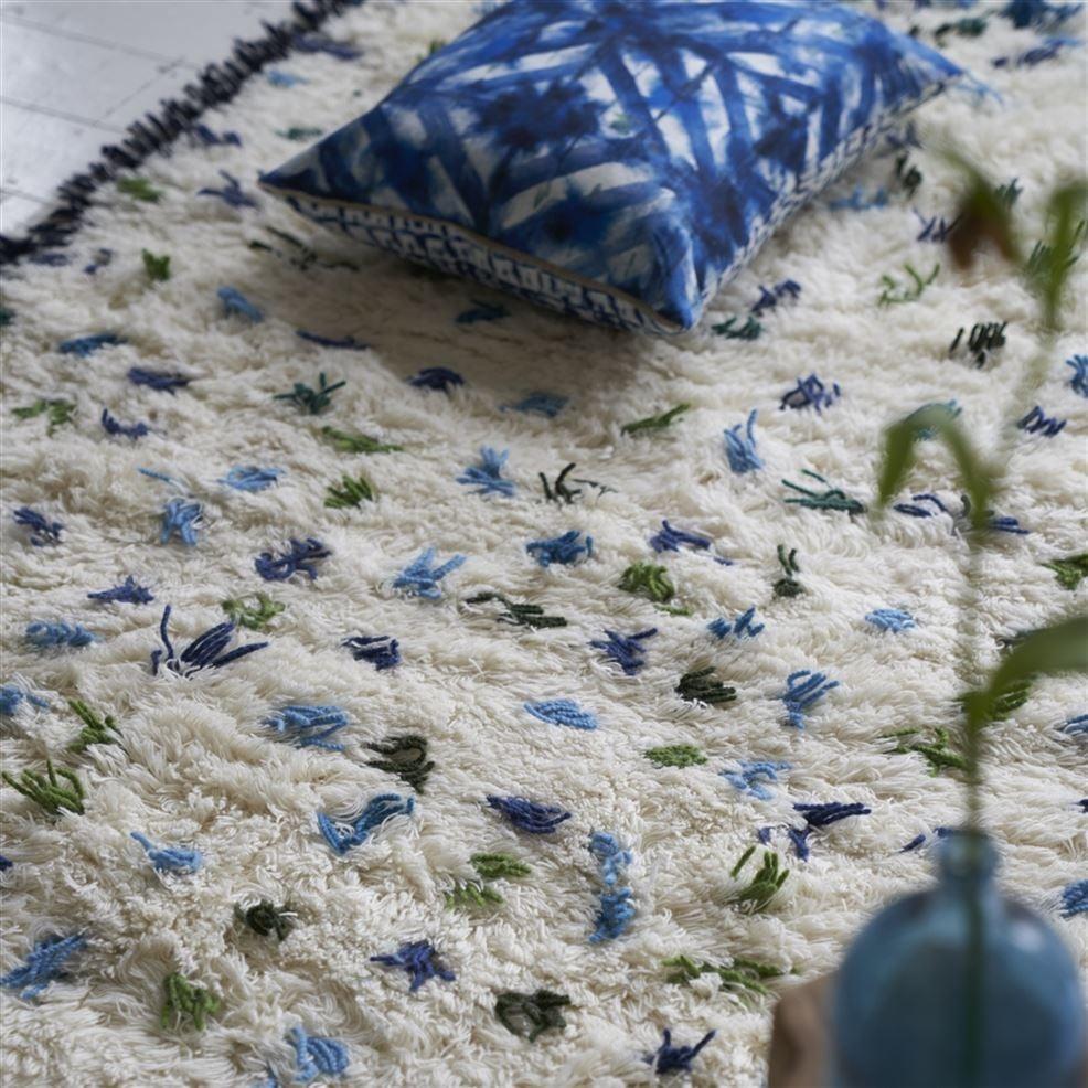 Designers Guild Valais Cobalt Rug