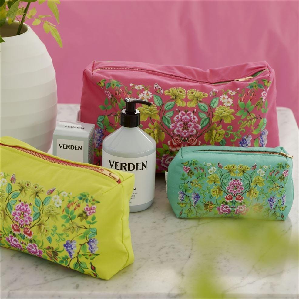 Designers Guild Eleonora Fuchsia Large Toiletry Bag