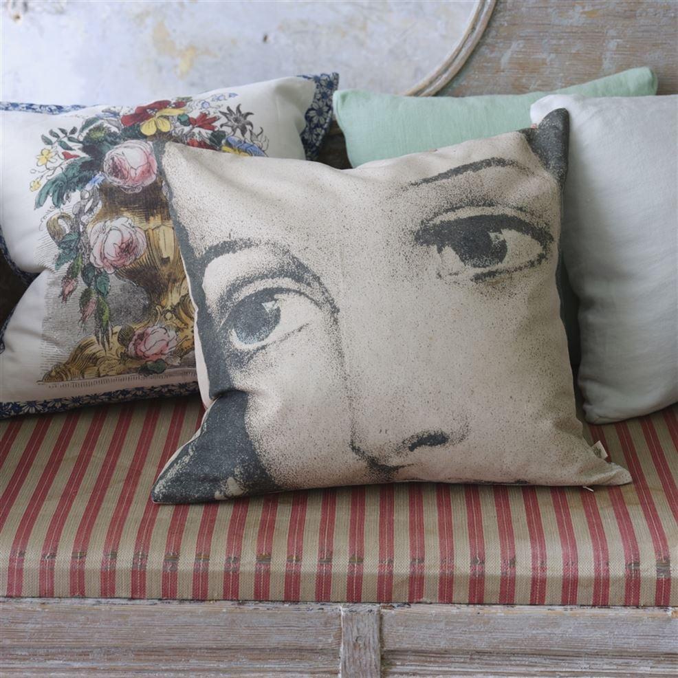 Designers Guild Ellen's Eyes Parchment Decorative Pillow