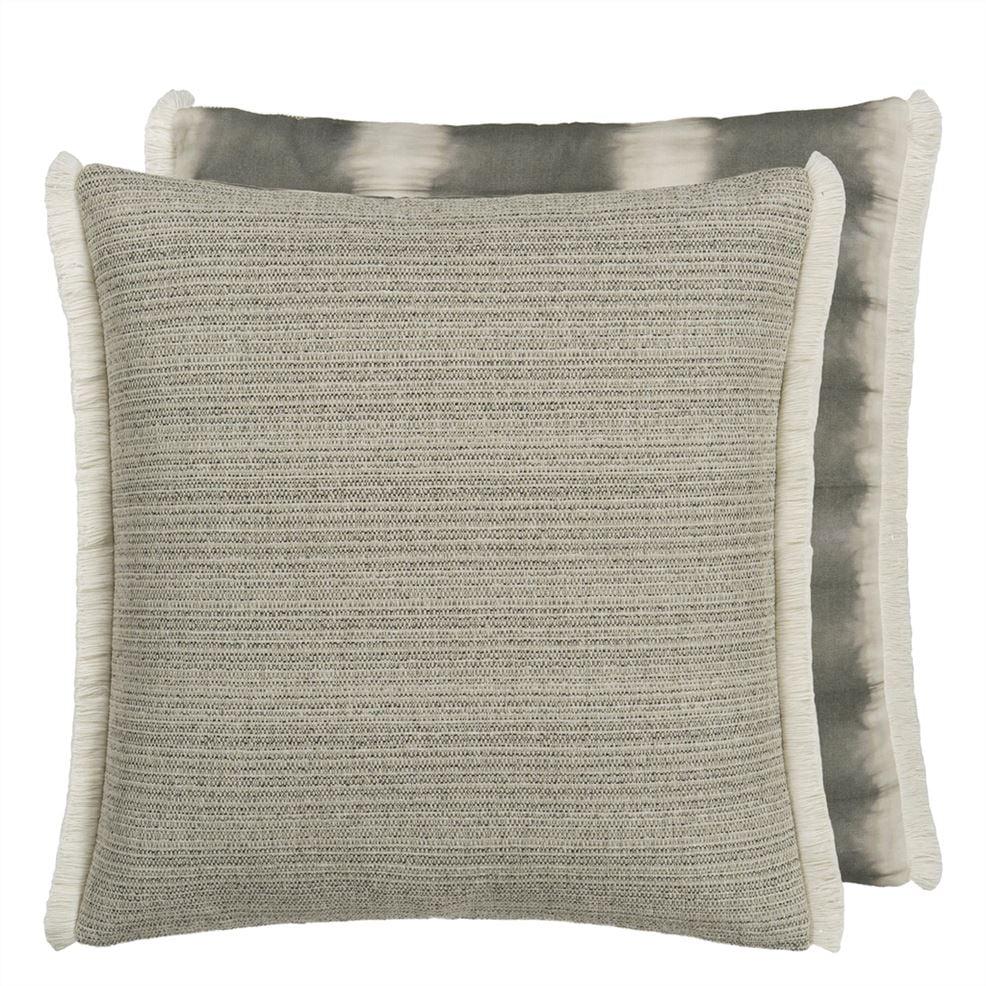designers guild Grayton Graphite Outdoor Decorative Pillow