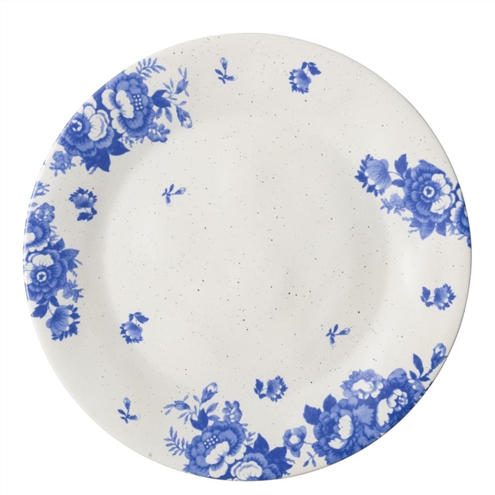 designers guild Indigo Vintage Flowers Dinner Plate