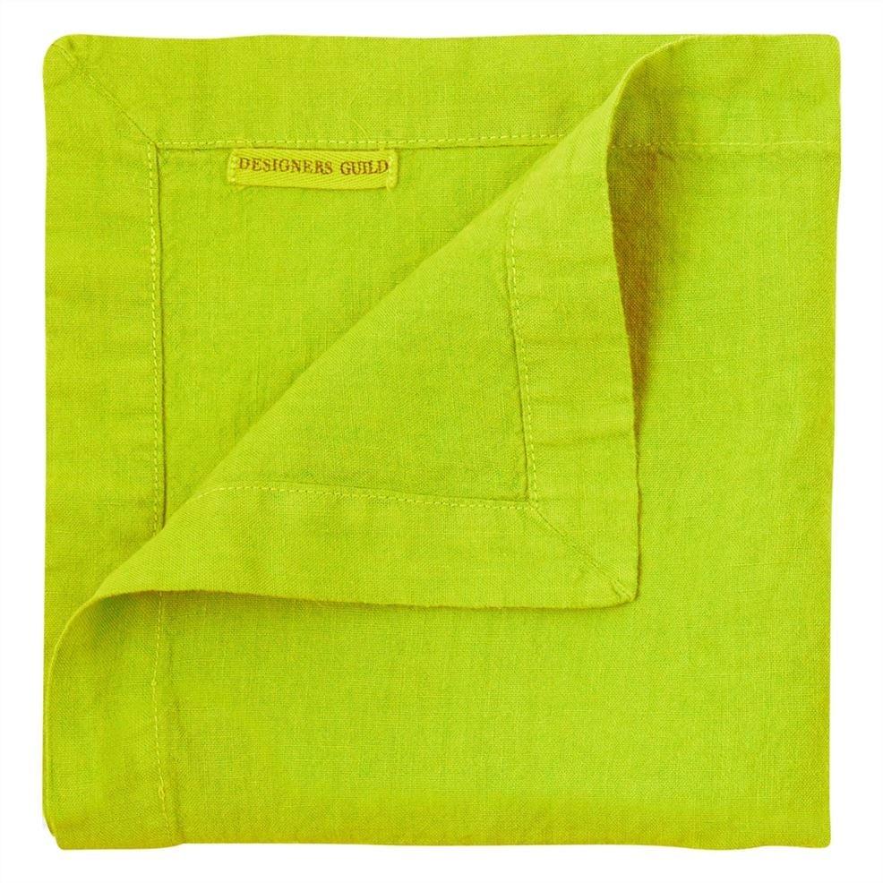Designers Guild Lario Apple Linen Placemats & Napkins