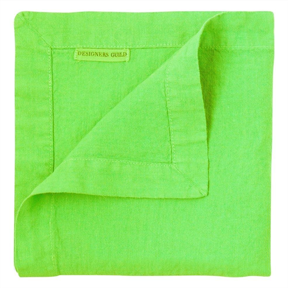 Designers Guild Lario Grass Linen Table Cloth Runner Placemats & Napkins