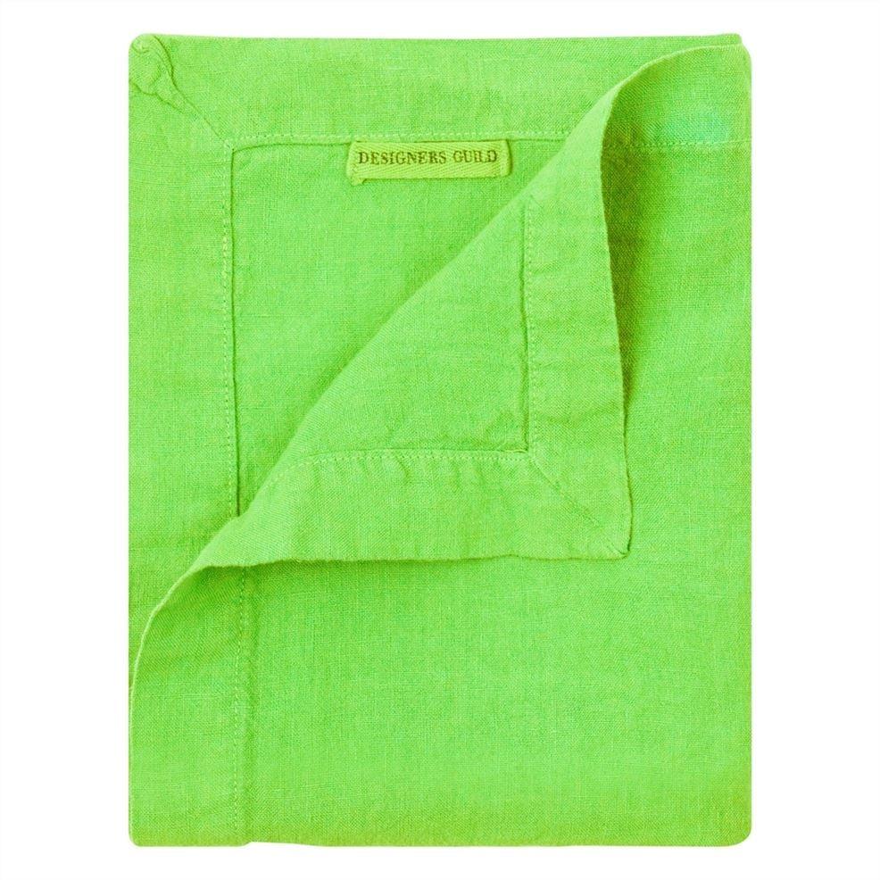 designers guild Lario Grass Linen Table Cloth Runner Placemats & Napkins