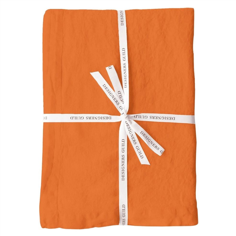 Designers Guild Lario Zinnia Linen Table Cloth Runner Placemats & Napkins