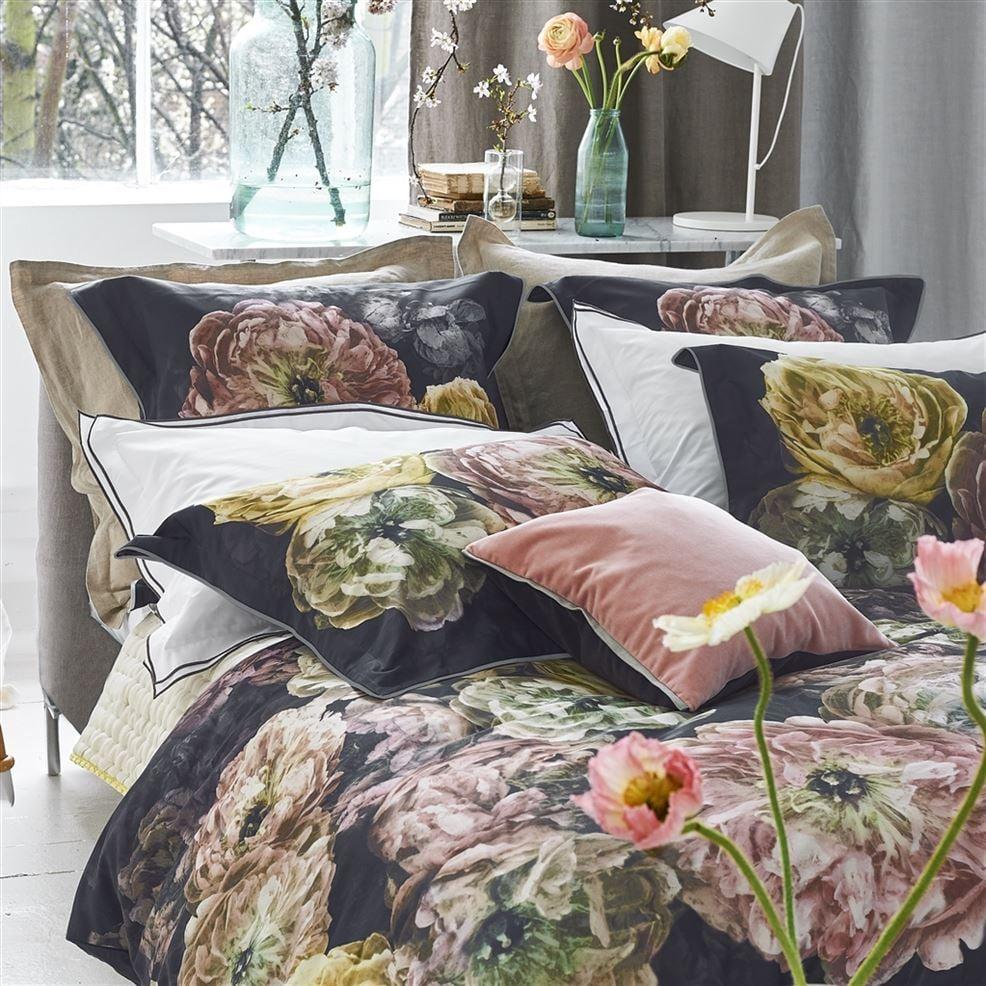 Designers Guild Le Poeme De Fleurs Midnight Bed Linen