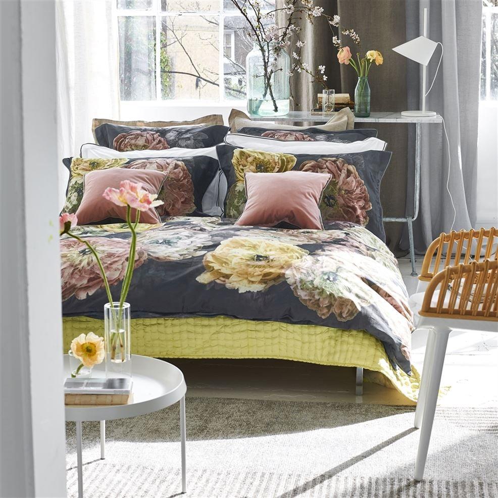 Designers Guild Le Poeme De Fleurs Midnight Bed Linen