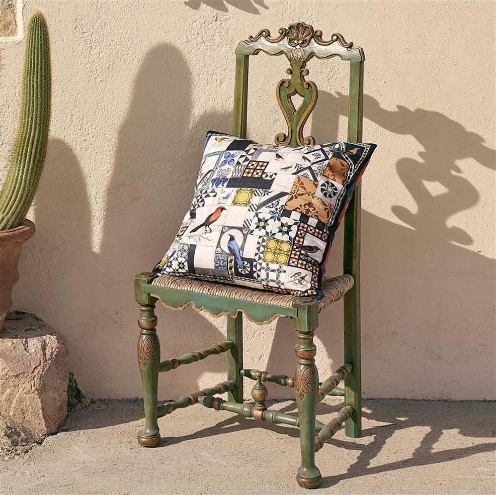 Designers Guild Lisboa Spring Tomate Decorative Pillow