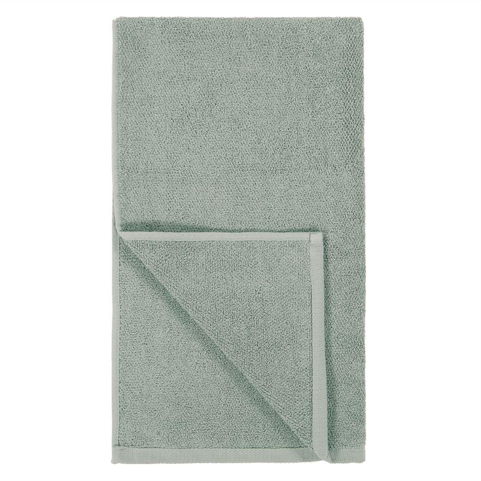 designers guild Loweswater Antique Jade Organic Cotton Bath Mat